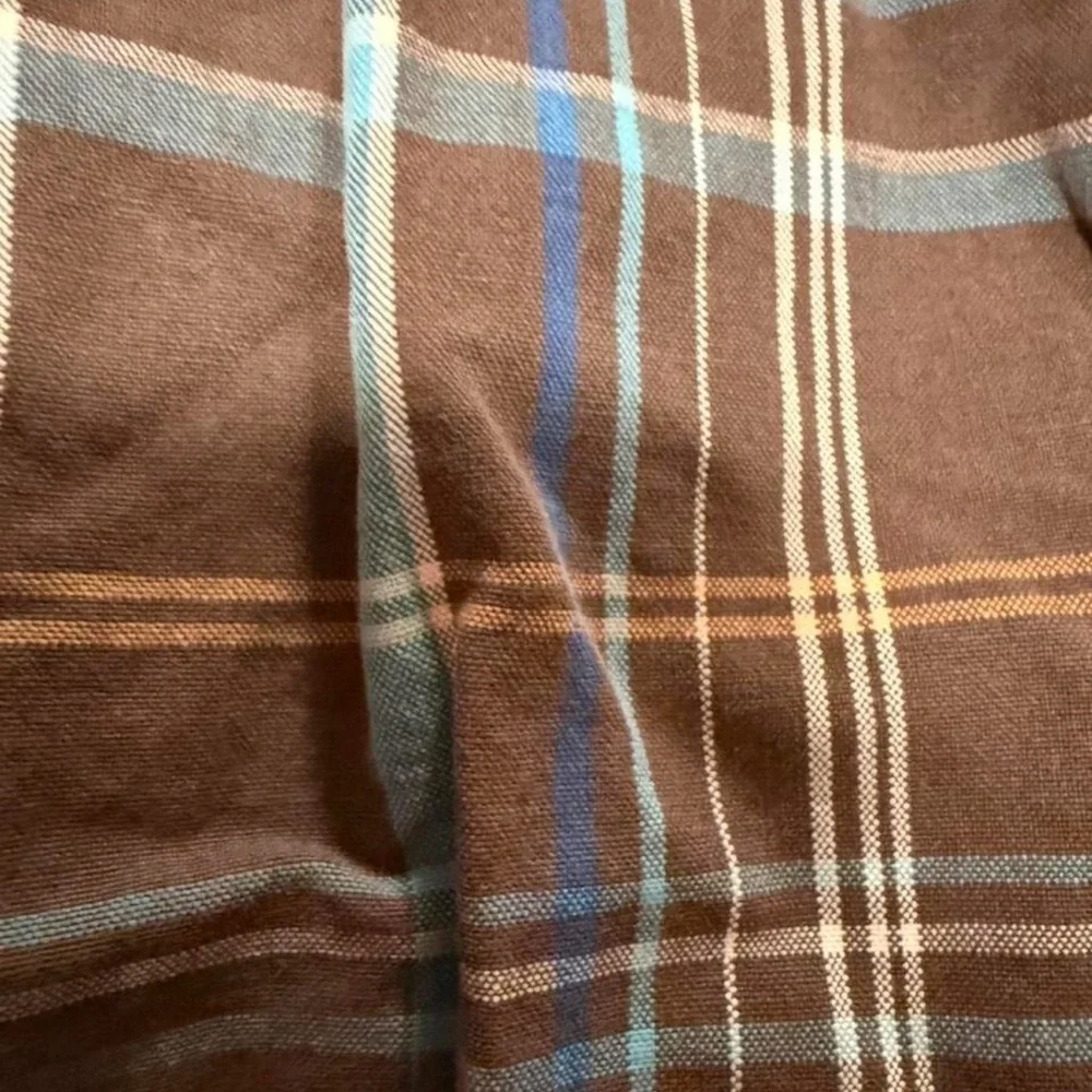 The Children's Place brown and blue plaid shorts Size 5